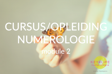 Cursus numerologie – module 2 – start vr 12 sept 2025